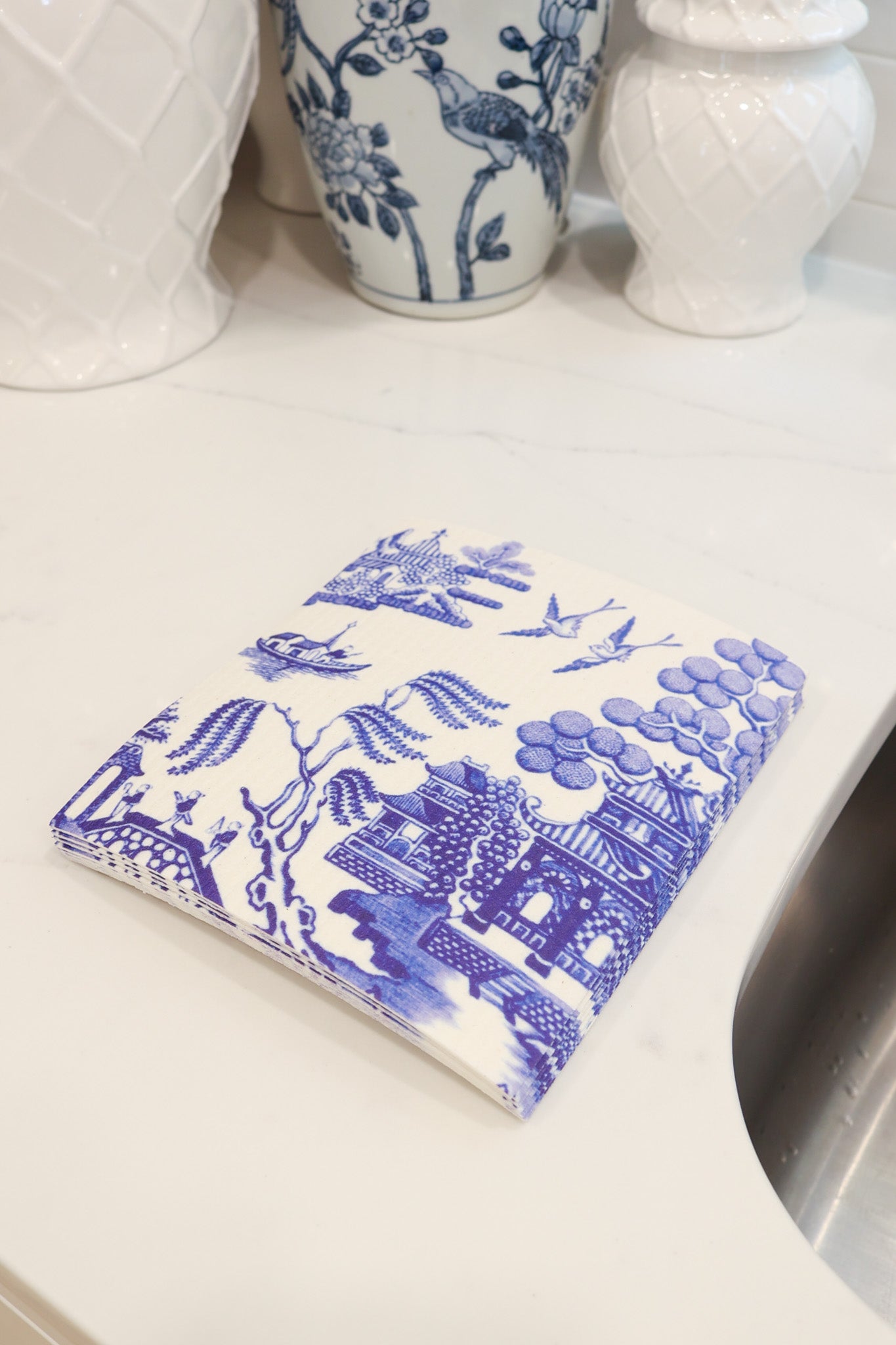 Classic Chinoiserie Cleaning Cloth